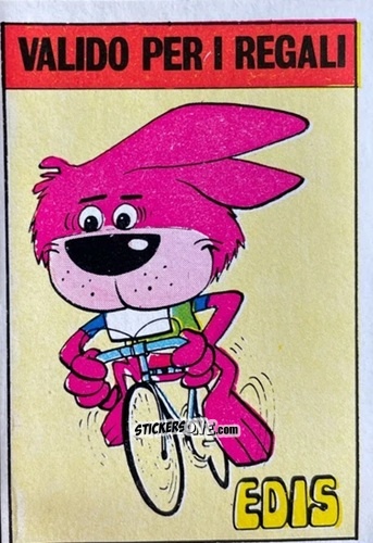 Cromo Coniglio (Ciclismo) - Calciatori 1979-1980 n. C24 - Edis