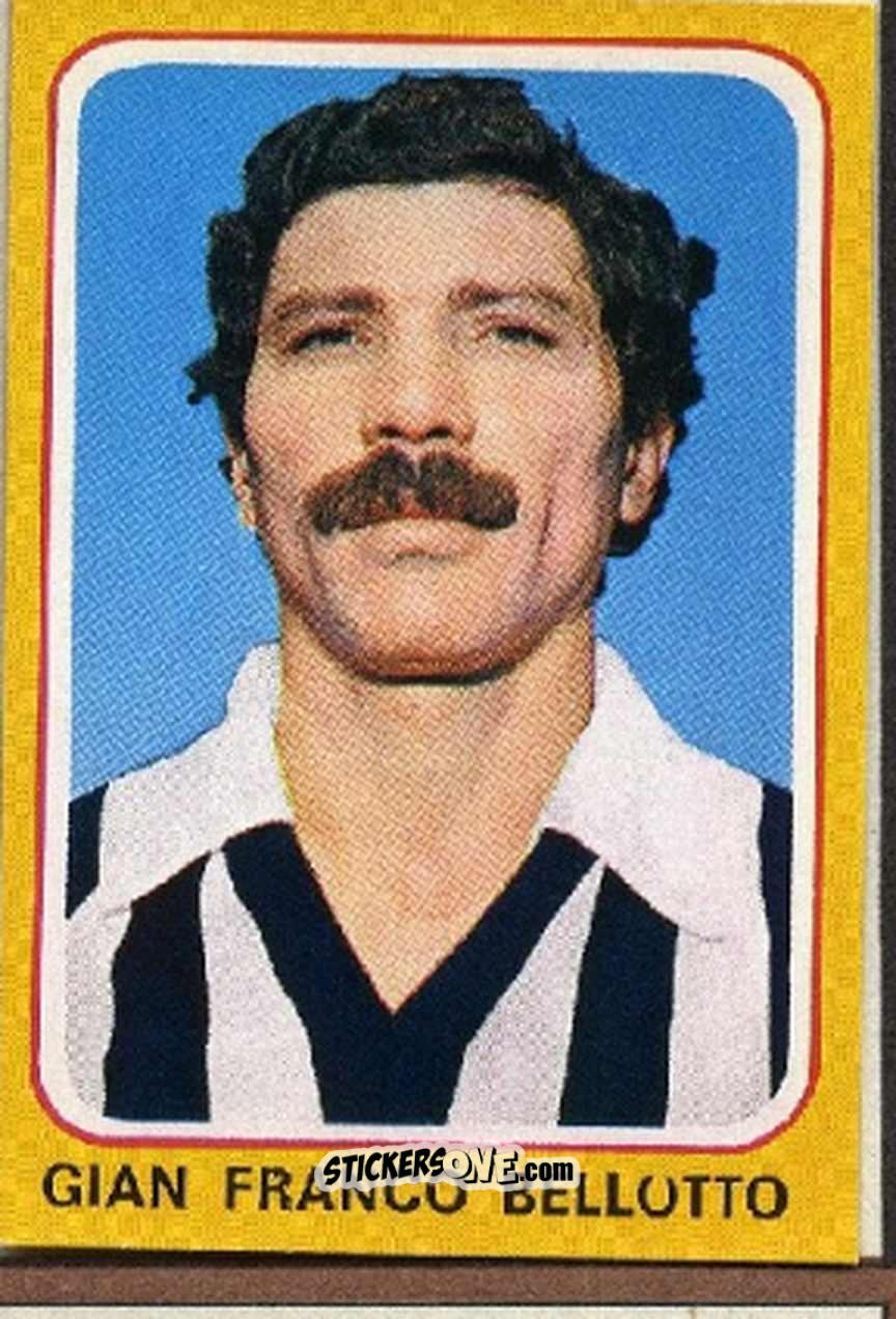 Cromo Gian Franco Bellotto - Calciatori 1979-1980 n. 5 - Edis