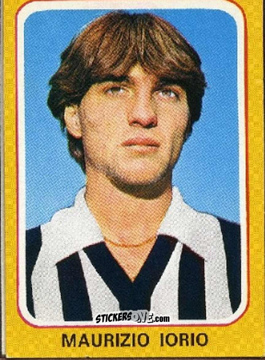 Figurina Maurizio Iorio - Calciatori 1979-1980 n. 10 - Edis