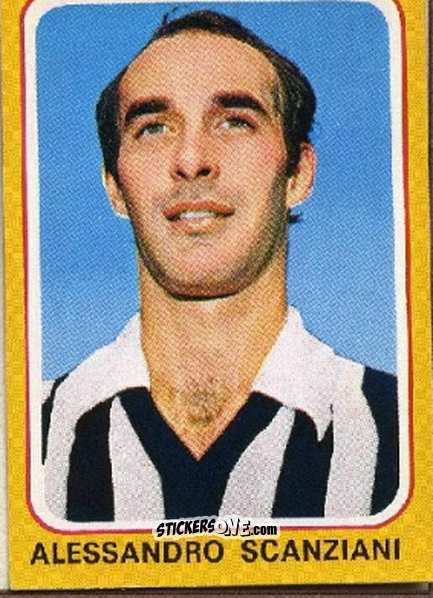 Figurina Alessandro Scanziani - Calciatori 1979-1980 n. 11 - Edis