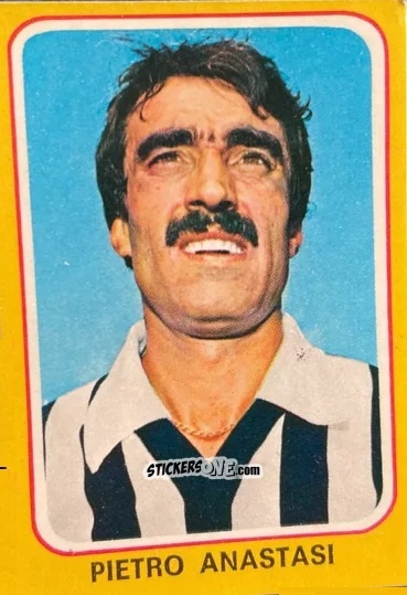 Figurina Pietro Anastasi - Calciatori 1979-1980 n. 12 - Edis