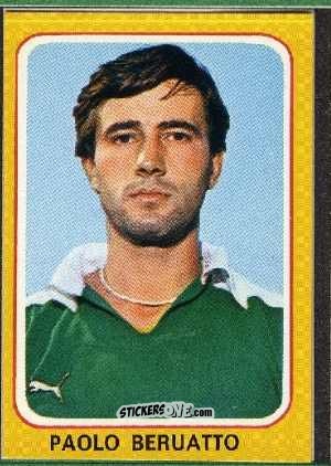 Sticker Paolo Beruatto - Calciatori 1979-1980 n. 20 - Edis