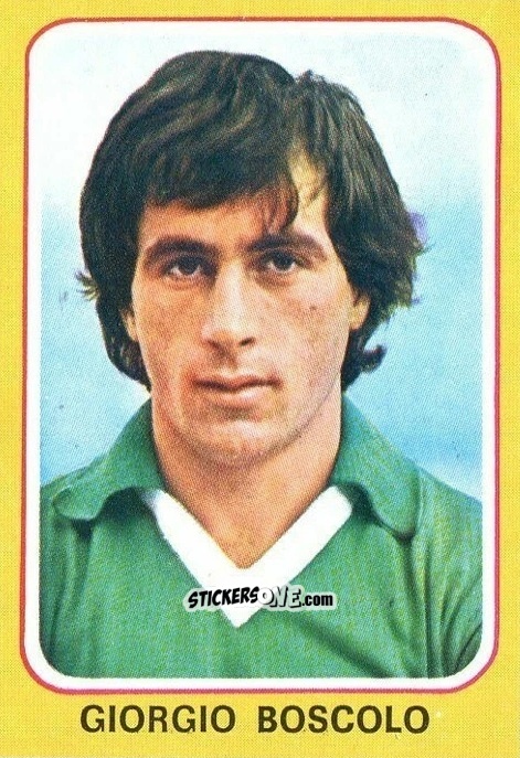 Sticker Giorgio Boscolo - Calciatori 1979-1980 n. 21 - Edis