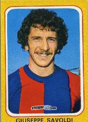 Cromo Giuseppe Savoldi - Calciatori 1979-1980 n. 42 - Edis