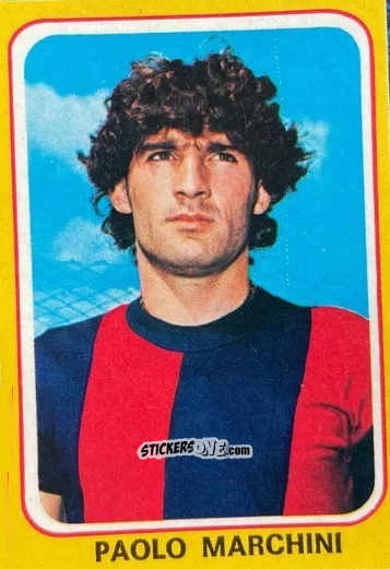 Sticker Paolo Marchini - Calciatori 1979-1980 n. 48 - Edis