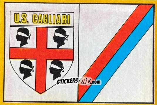 Figurina Scudetto Cagliari - Calciatori 1979-1980 n. 49 - Edis