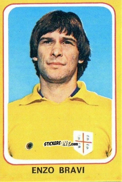 Cromo Enzo Bravi - Calciatori 1979-1980 n. 61 - Edis