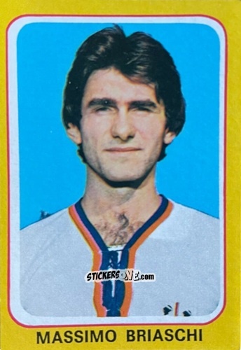 Sticker Massimo Briaschi - Calciatori 1979-1980 n. 64 - Edis