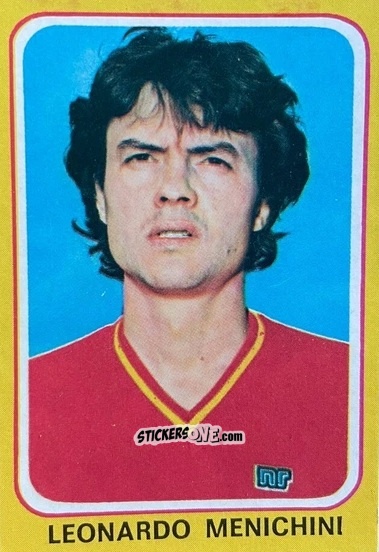 Sticker Leonardo Menichini - Calciatori 1979-1980 n. 69 - Edis