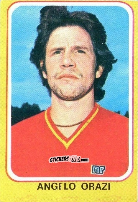 Sticker Angelo Orazi - Calciatori 1979-1980 n. 73 - Edis