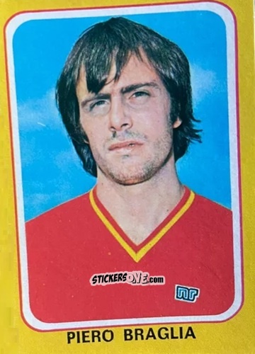 Sticker Piero Braglia - Calciatori 1979-1980 n. 79 - Edis