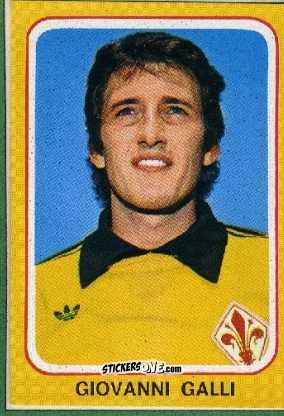 Figurina Giovanni Galli - Calciatori 1979-1980 n. 82 - Edis