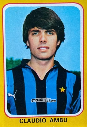 Figurina Claudio Ambu - Calciatori 1979-1980 n. 111 - Edis