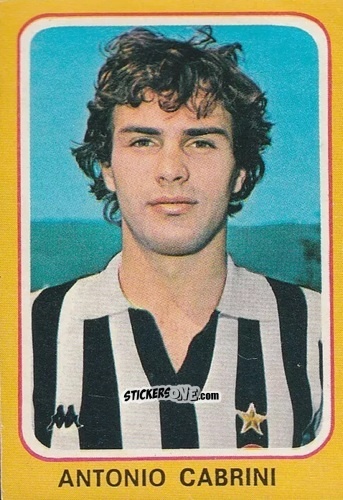 Figurina Antonio Cabrini - Calciatori 1979-1980 n. 116 - Edis