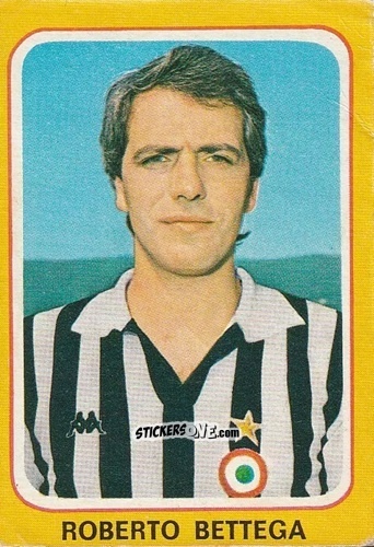 Figurina Roberto Bettega - Calciatori 1979-1980 n. 122 - Edis