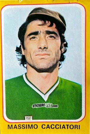 Figurina Massimo Cacciatori - Calciatori 1979-1980 n. 130 - Edis
