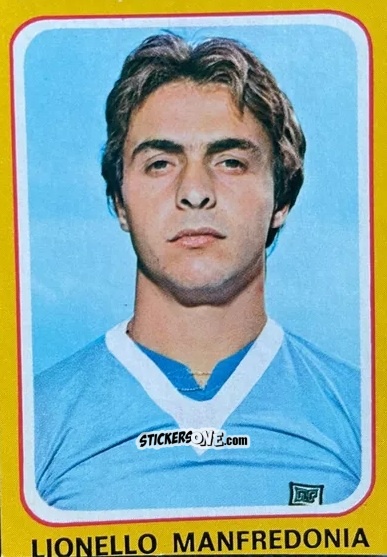 Cromo Lionello Manfredonia - Calciatori 1979-1980 n. 134 - Edis