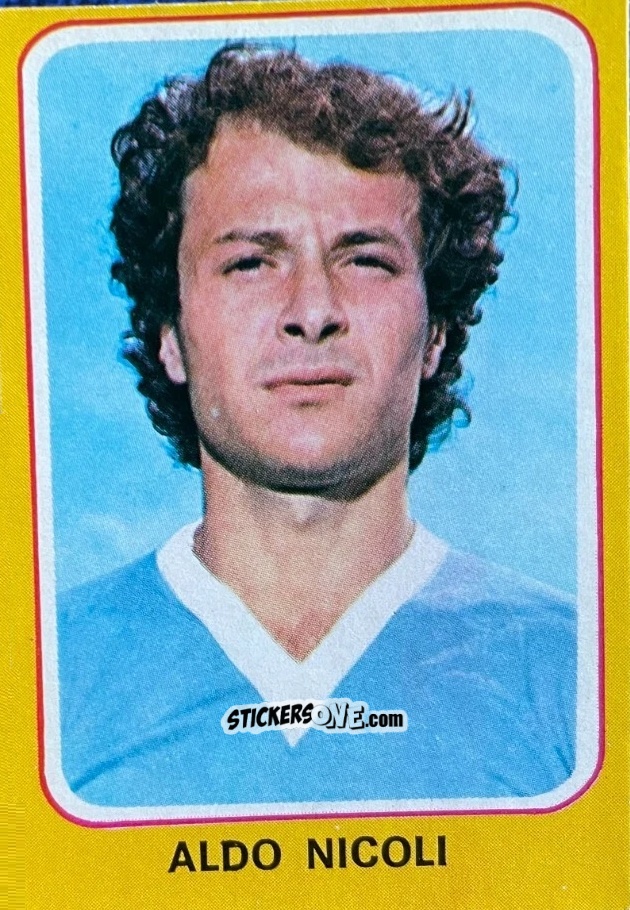 Cromo Aldo Nicoli - Calciatori 1979-1980 n. 139 - Edis