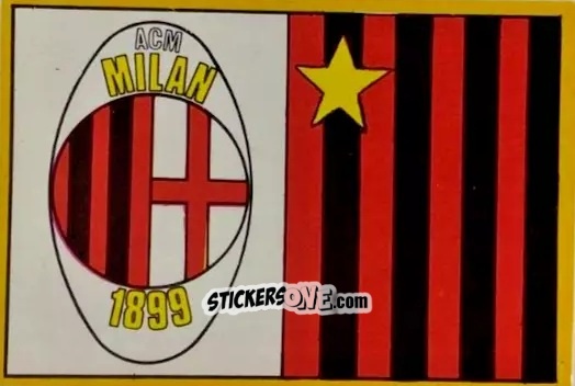 Cromo Scudetto Milan - Calciatori 1979-1980 n. 145 - Edis