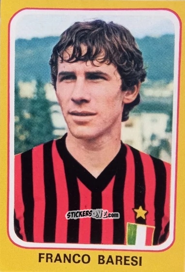 Sticker Franco Baresi - Calciatori 1979-1980 n. 151 - Edis
