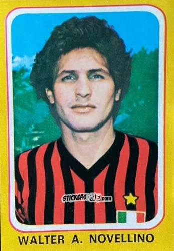 Cromo Walter A. Novellino - Calciatori 1979-1980 n. 154 - Edis