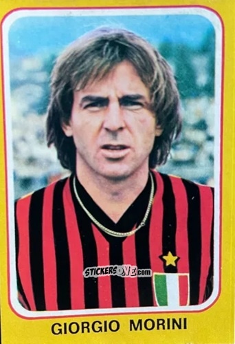 Figurina Giorgio Morini - Calciatori 1979-1980 n. 160 - Edis