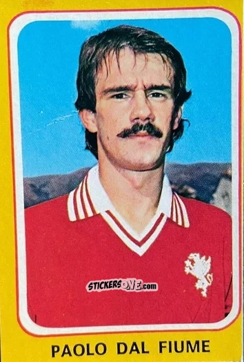 Sticker Paolo Dal Fiume - Calciatori 1979-1980 n. 183 - Edis