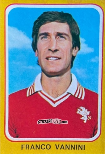 Cromo Franco Vannini - Calciatori 1979-1980 n. 187 - Edis
