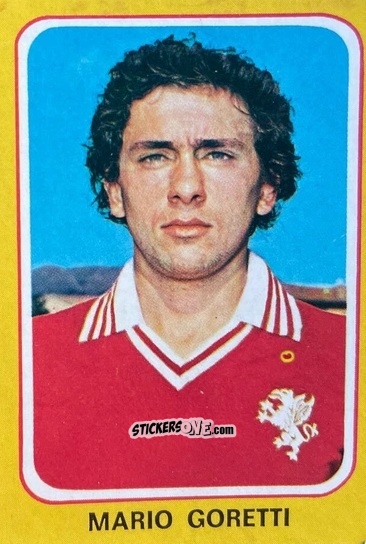 Cromo Mario Goretti - Calciatori 1979-1980 n. 190 - Edis