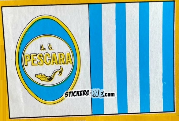 Cromo Scudetto Pescara - Calciatori 1979-1980 n. 193 - Edis