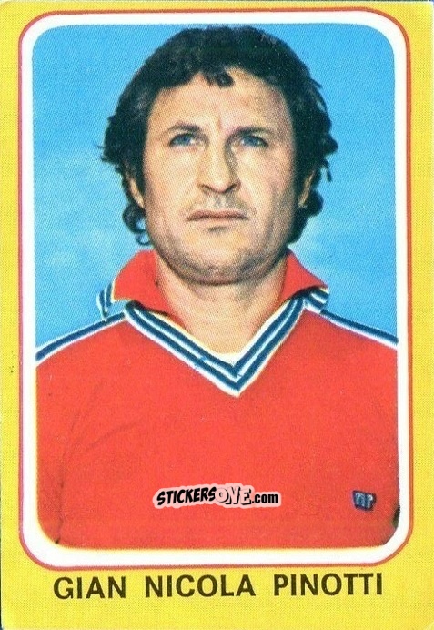 Sticker Gian Nicola Pinotti - Calciatori 1979-1980 n. 205 - Edis