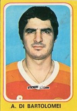 Cromo A. Di Bartolomei - Calciatori 1979-1980 n. 217 - Edis