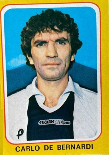 Cromo Carlo De Bernardi - Calciatori 1979-1980 n. 248 - Edis