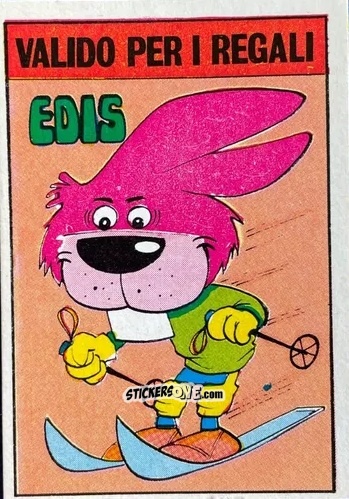 Cromo Coniglio (Sci Alpino) - Calciatori 1979-1980 n. D5 - Edis