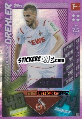Sticker Dominick Drexler - German Fussball Bundesliga 2019-2020. Match Attax Extra n. 802 - Topps