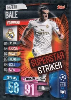 Cromo Gareth Bale - Uefa Champions League 2019-2020. Match Attax Extra. Italy n. SS7 - Topps