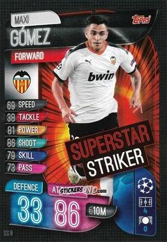 Cromo Maxi Gómez - Uefa Champions League 2019-2020. Match Attax Extra. Italy n. SS8 - Topps
