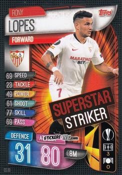 Figurina Rony Lopez - Uefa Champions League 2019-2020. Match Attax Extra. Italy n. SS20 - Topps