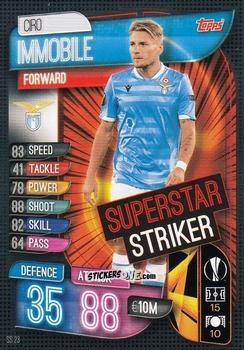 Figurina Ciro Immobile - Uefa Champions League 2019-2020. Match Attax Extra. Italy n. SS23 - Topps