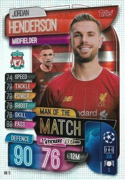 Sticker Giovanni Di Lorenzo - Uefa Champions League 2019-2020. Match Attax Extra. Italy n. MM18 - Topps