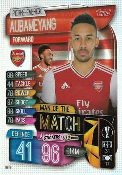 Figurina Edin Džeko - Uefa Champions League 2019-2020. Match Attax Extra. Italy n. MM19 - Topps