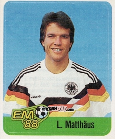 Figurina L. Matthäus - EM '88 n. 13 - Ferrero