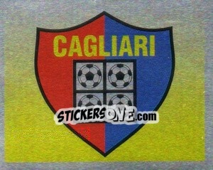 Figurina Cagliari - Il Grande Calcio 1991 n. 7 - Vallardi