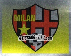 Cromo Milan - Il Grande Calcio 1991 n. 15 - Vallardi