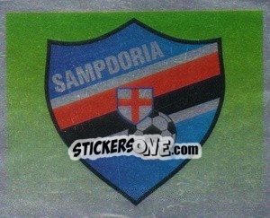 Cromo Sampdoria - Il Grande Calcio 1991 n. 20 - Vallardi