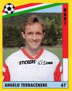 Cromo Angelo Terracenere - Il Grande Calcio 1991 n. 47 - Vallardi