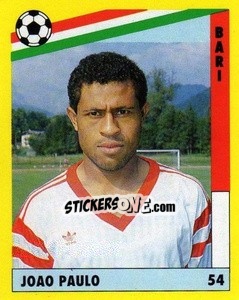 Cromo João Paulo - Il Grande Calcio 1991 n. 54 - Vallardi