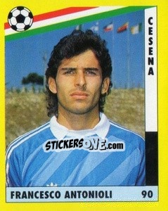 Figurina Francesco Antonioli - Il Grande Calcio 1991 n. 90 - Vallardi