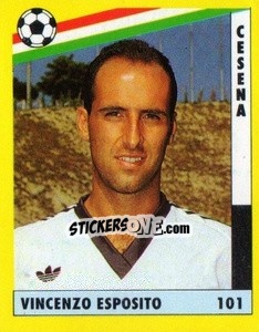 Cromo Vincenzo Esposito - Il Grande Calcio 1991 n. 101 - Vallardi