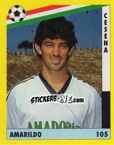 Cromo Amarildo - Il Grande Calcio 1991 n. 105 - Vallardi